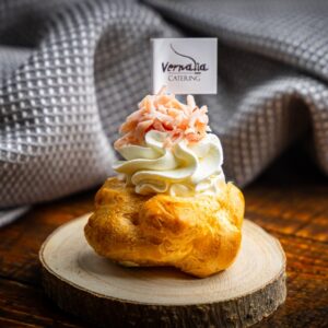 Профитроли с ветчиной